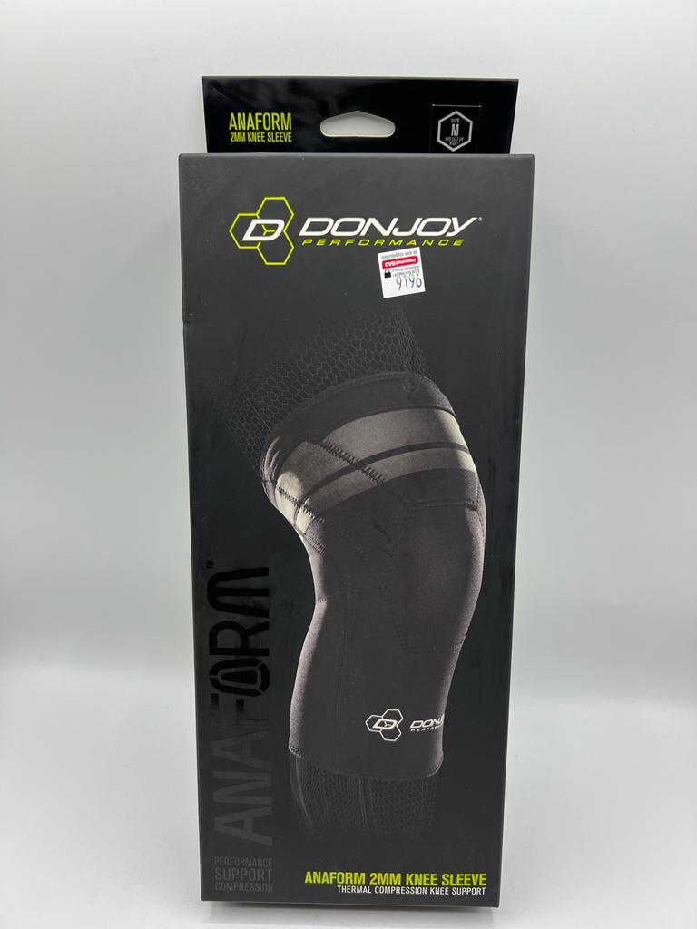 DonJoy Performance ANAFORM 2MM Knee Support Compression Sleeve Small & Medium