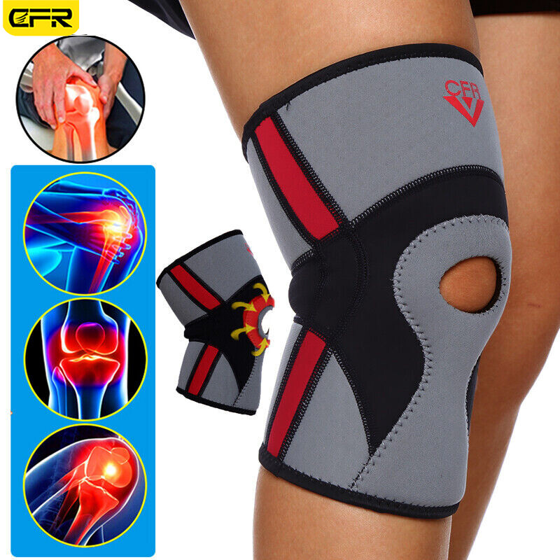 Knee Sleeve Compression Brace Support Joint Pain Arthritis For Sport Relief