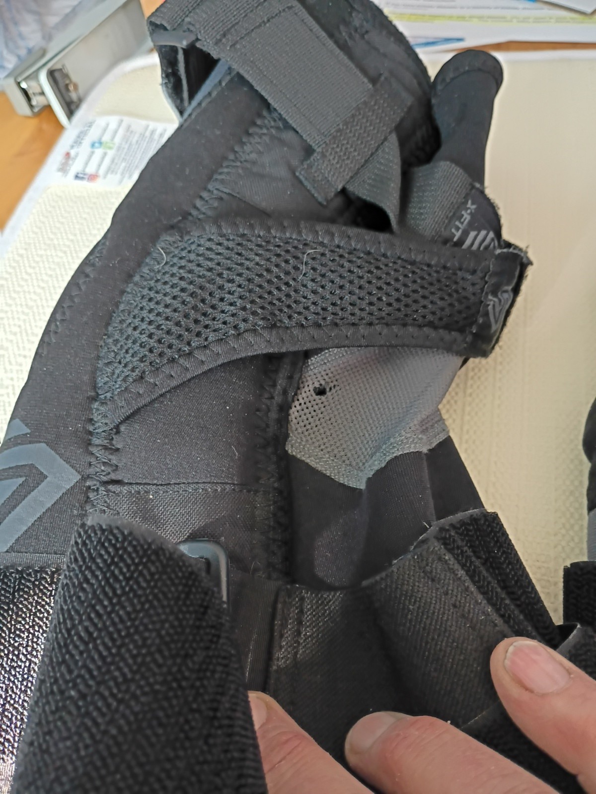 Shock Doctor 872 Knee Support Brace x3 Dual Hinges X-large Adjust Straps Used