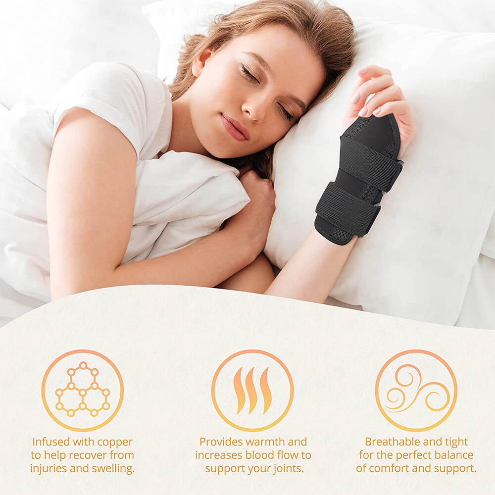 Left Right Wrist Hand Support Brace Splints Carpal Tunnel Sprain Arthritis Pain