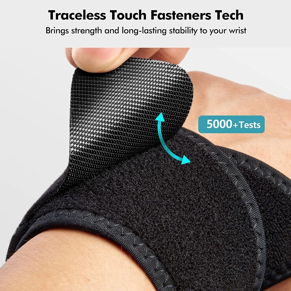 Unisex Sports Wristband Carpal Tunnel Brace Wrist Support Tendonitis Pain Relief