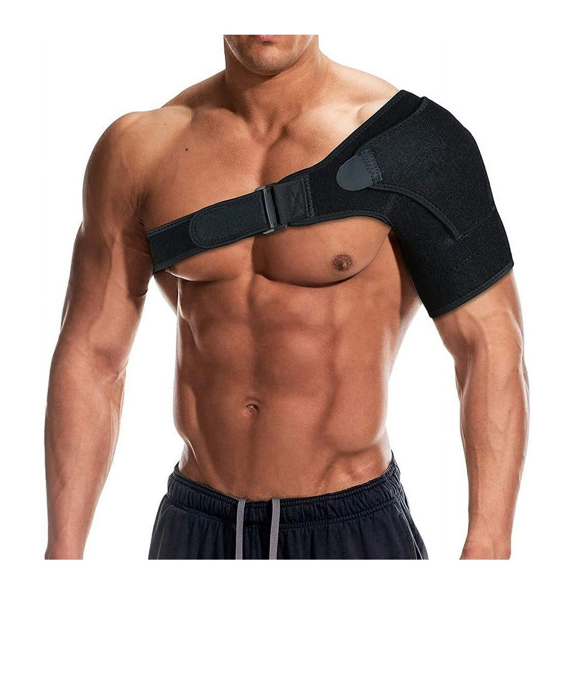 Adjustable Left/Right Shoulder Brace Rotator Cuff Support Relief Pain Belt Wrap