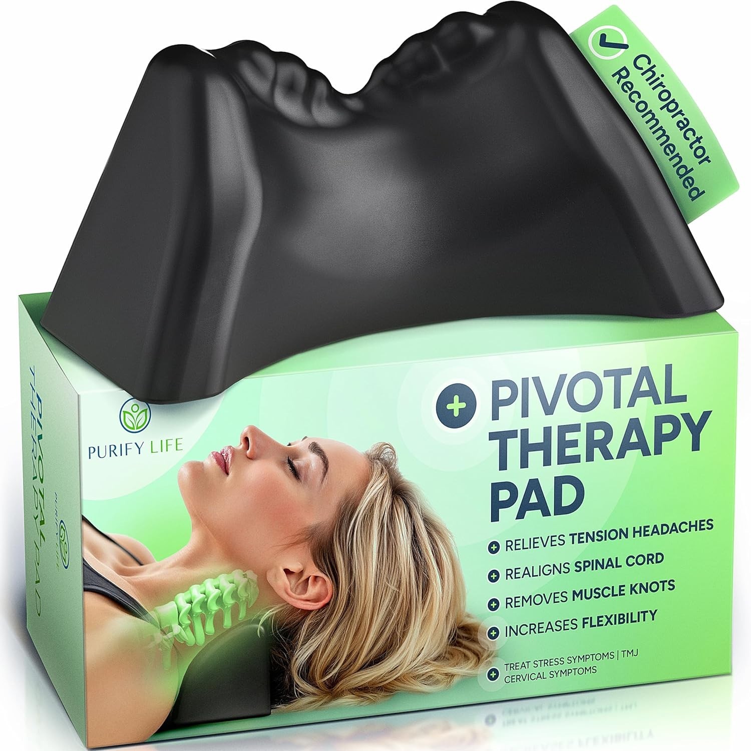 Occipital Release Tool for Pivotal Therapy TMJ Cervical Traction Pillow Open Box