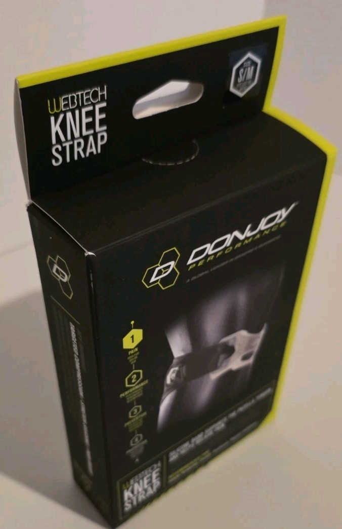DONJOY Performance WEBTECH Patella Tendonitis Knee Support Strap S/M