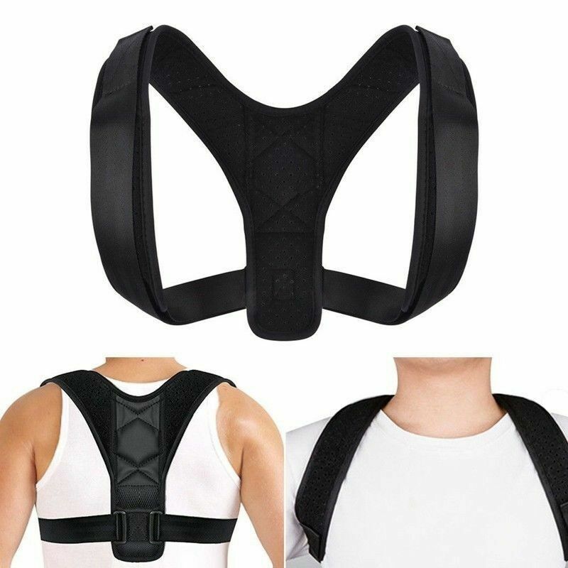 Neck and Shoulder Relax Posture Corrector Upper Back Support for TMJ Pain Relief