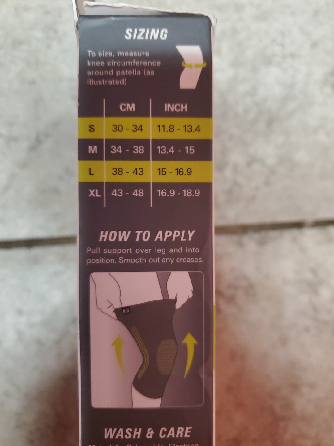 Neo G Active Knee Support Compression Size Medium