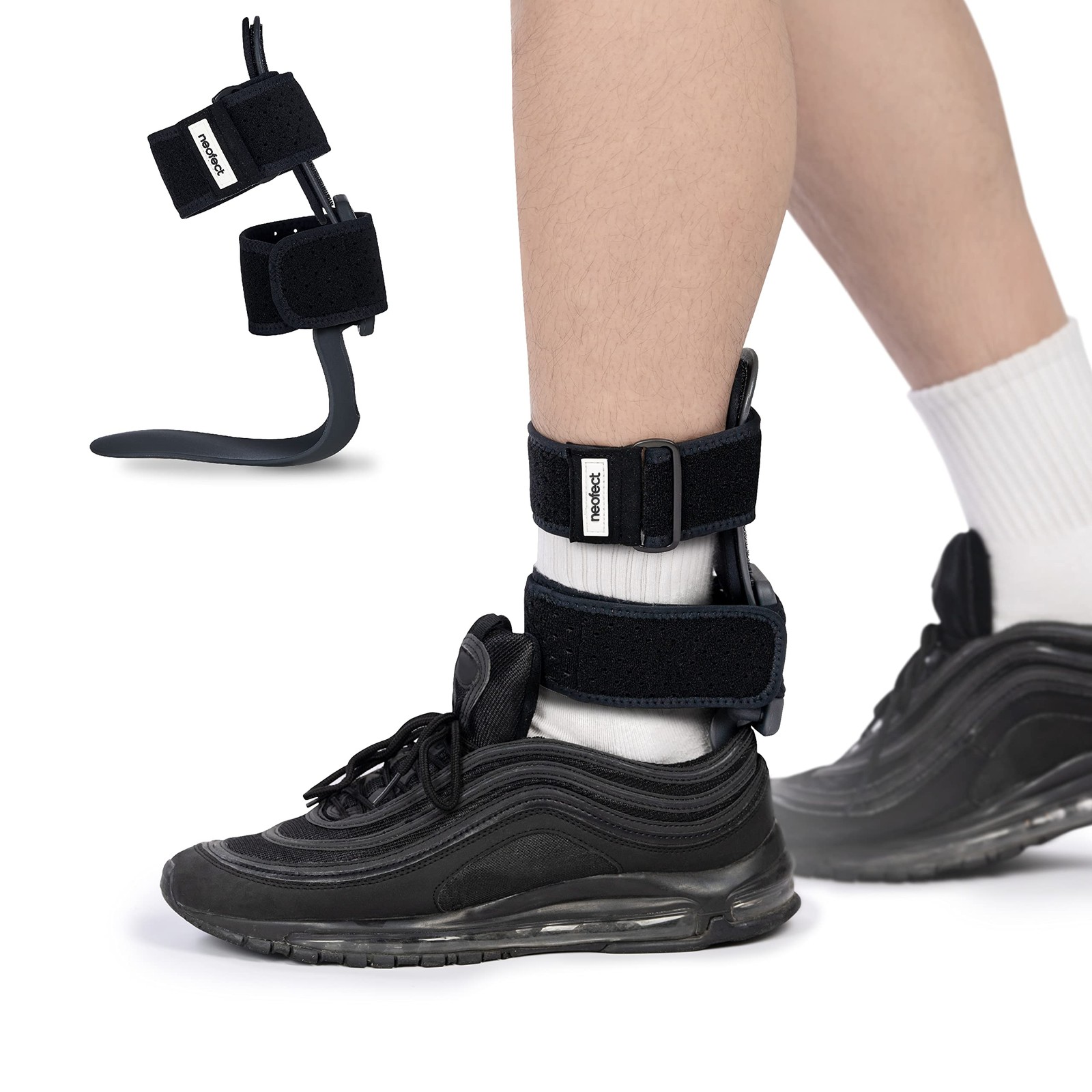 Neofect STEP Small Left AFO Foot Drop Brace, Drop Foot Brace for Walking, Ank…