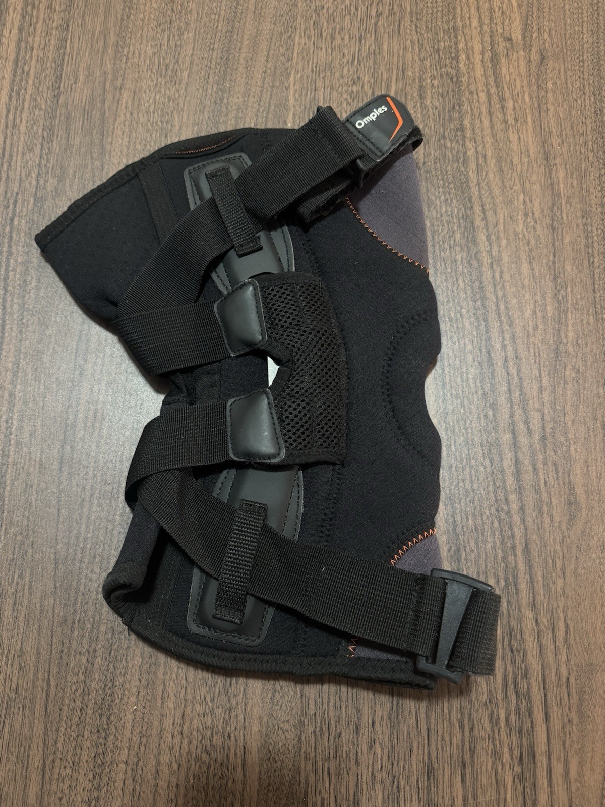 Omples Hinged Knee Brace Black Size XXXL