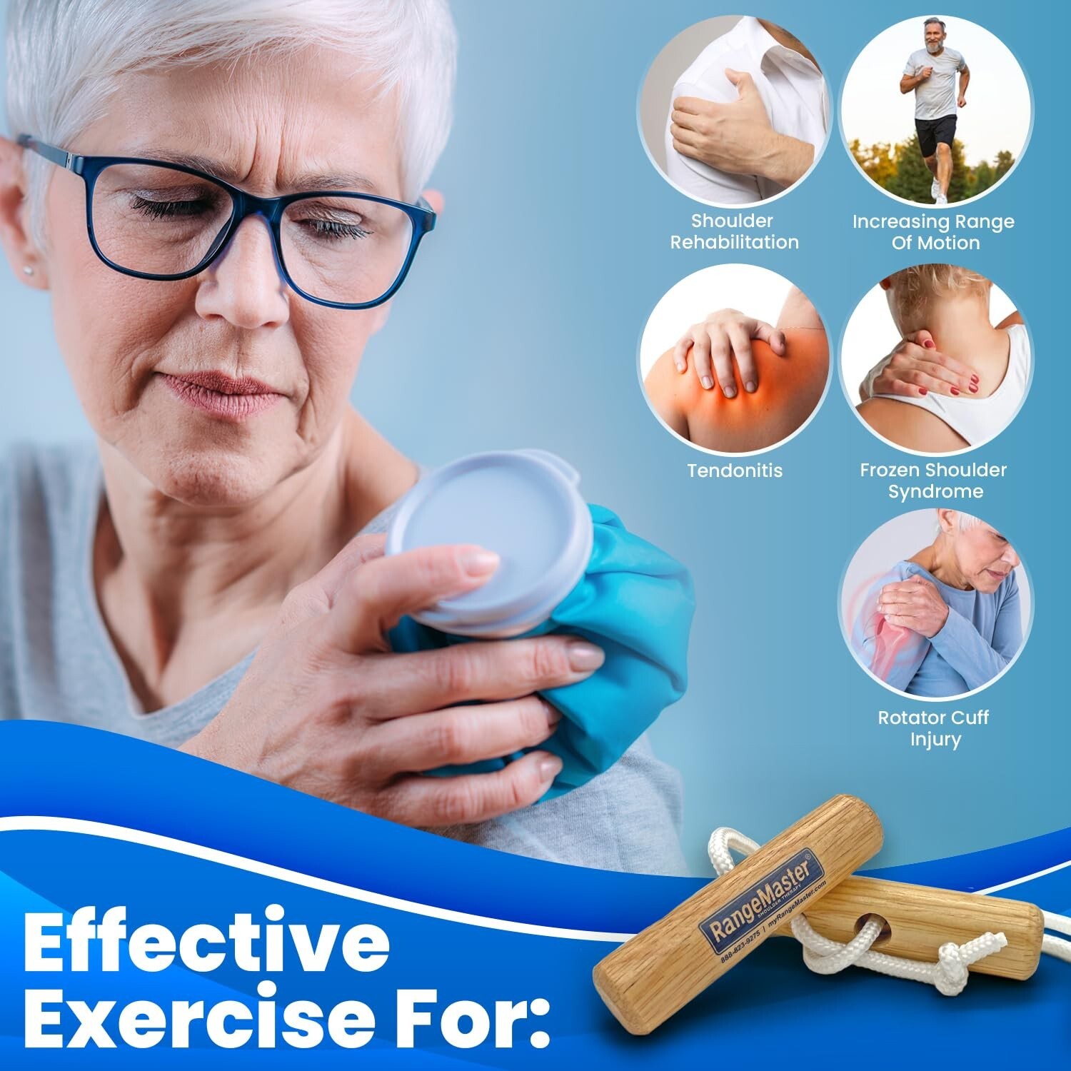 Portable Econo Ranger Shoulder Pulley – Aid Post-Surgery, Increase Mobility