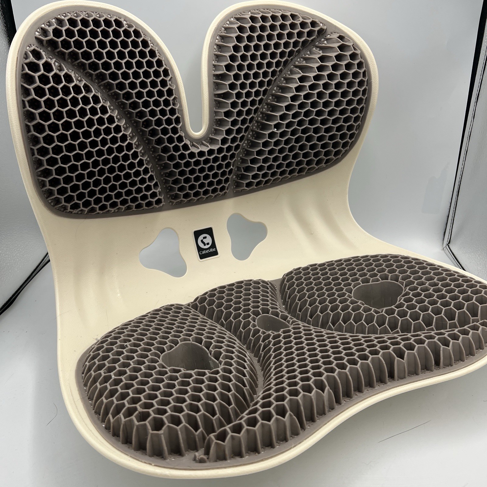 Lumbar Support Cabevibe M2 cushion Silicone seat chair portable back pain