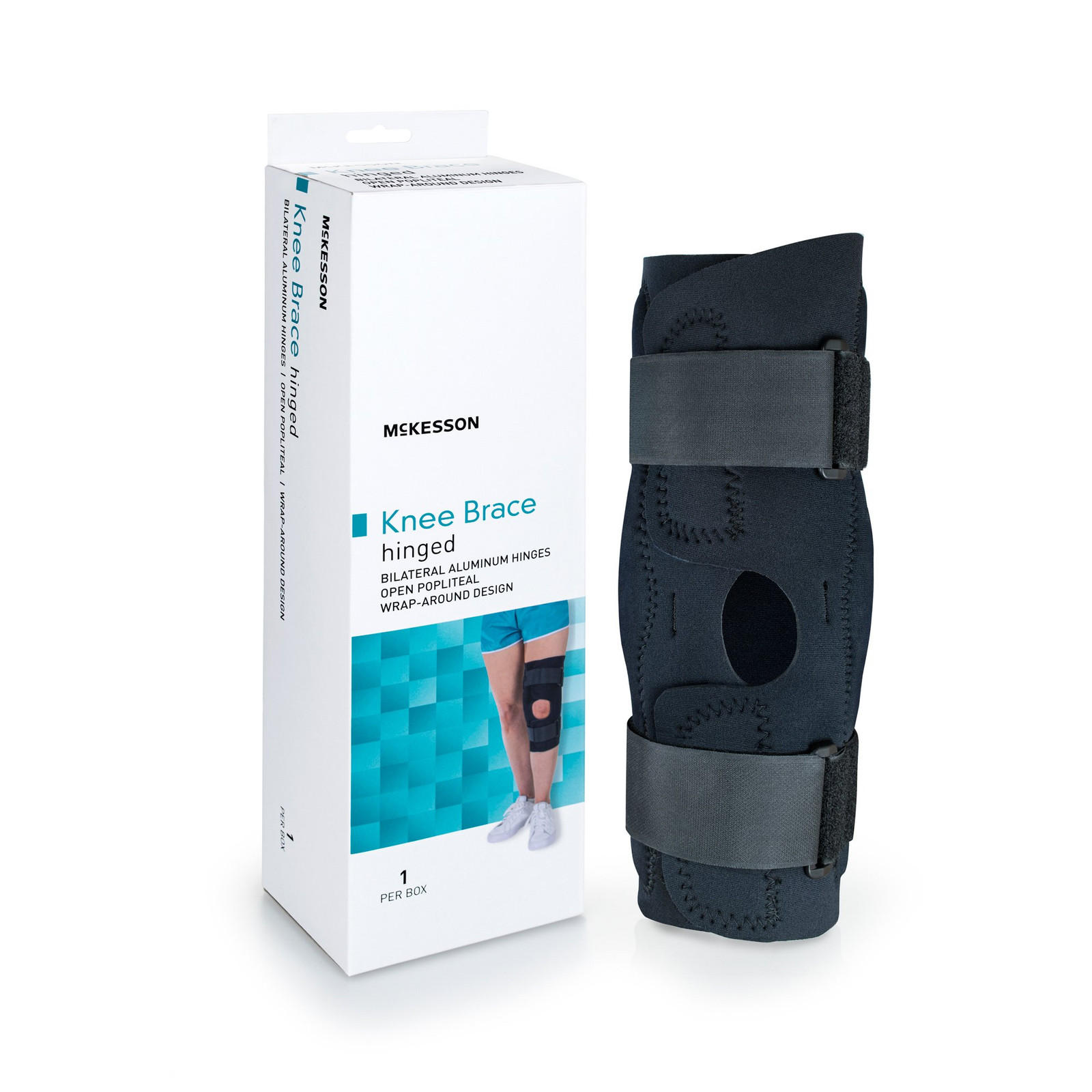 McKesson Neoprene / Elastic Knee Brace M 1 Each