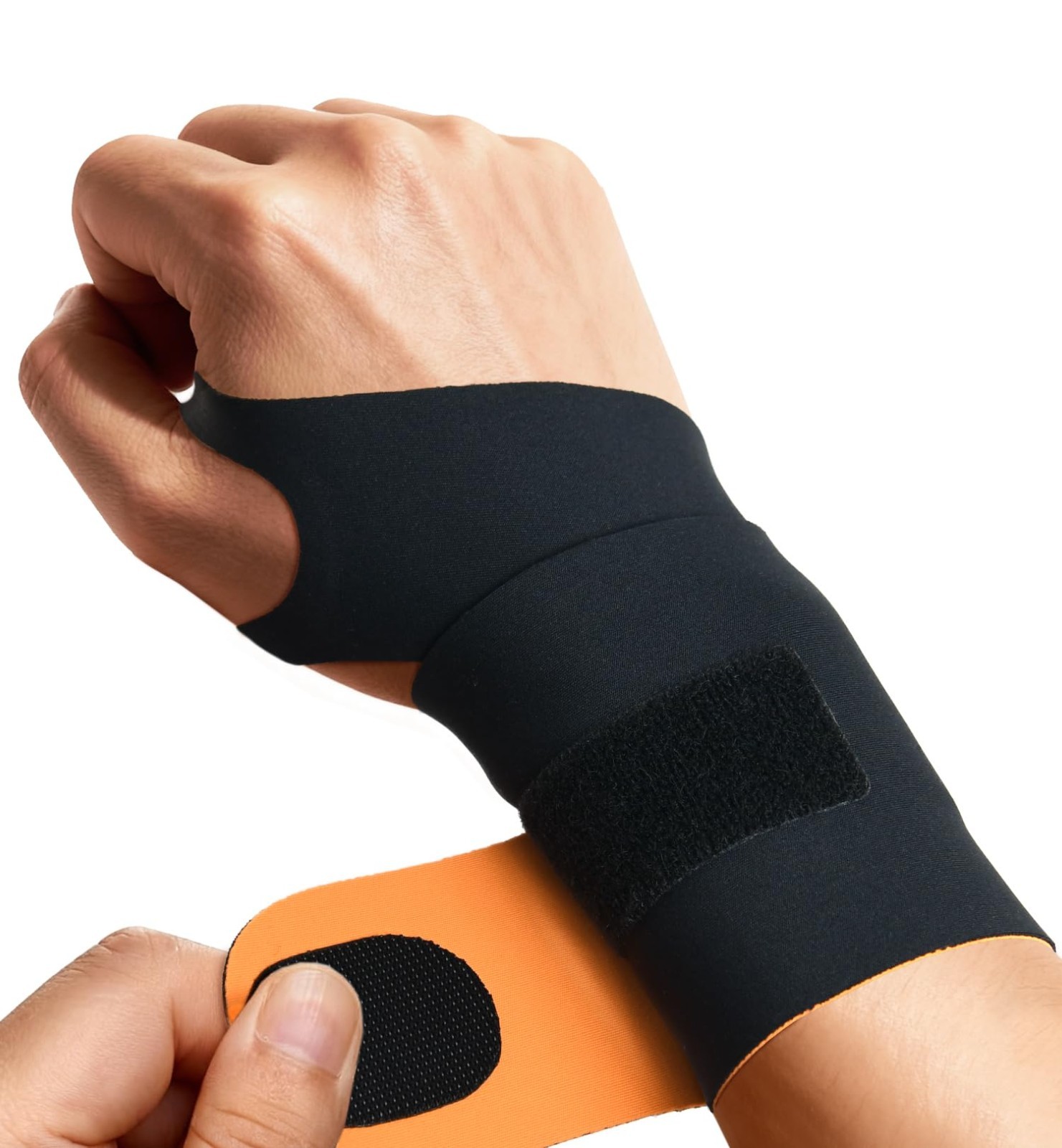 Ultra-Thin Compression Wrist Brace Wraps for Carpal Tunnel, Arthritis & Pain Rel
