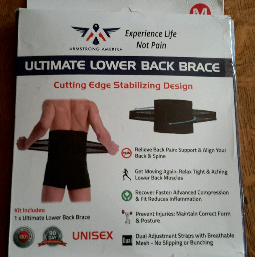Armstrong Amerika ultimate lower backbrace