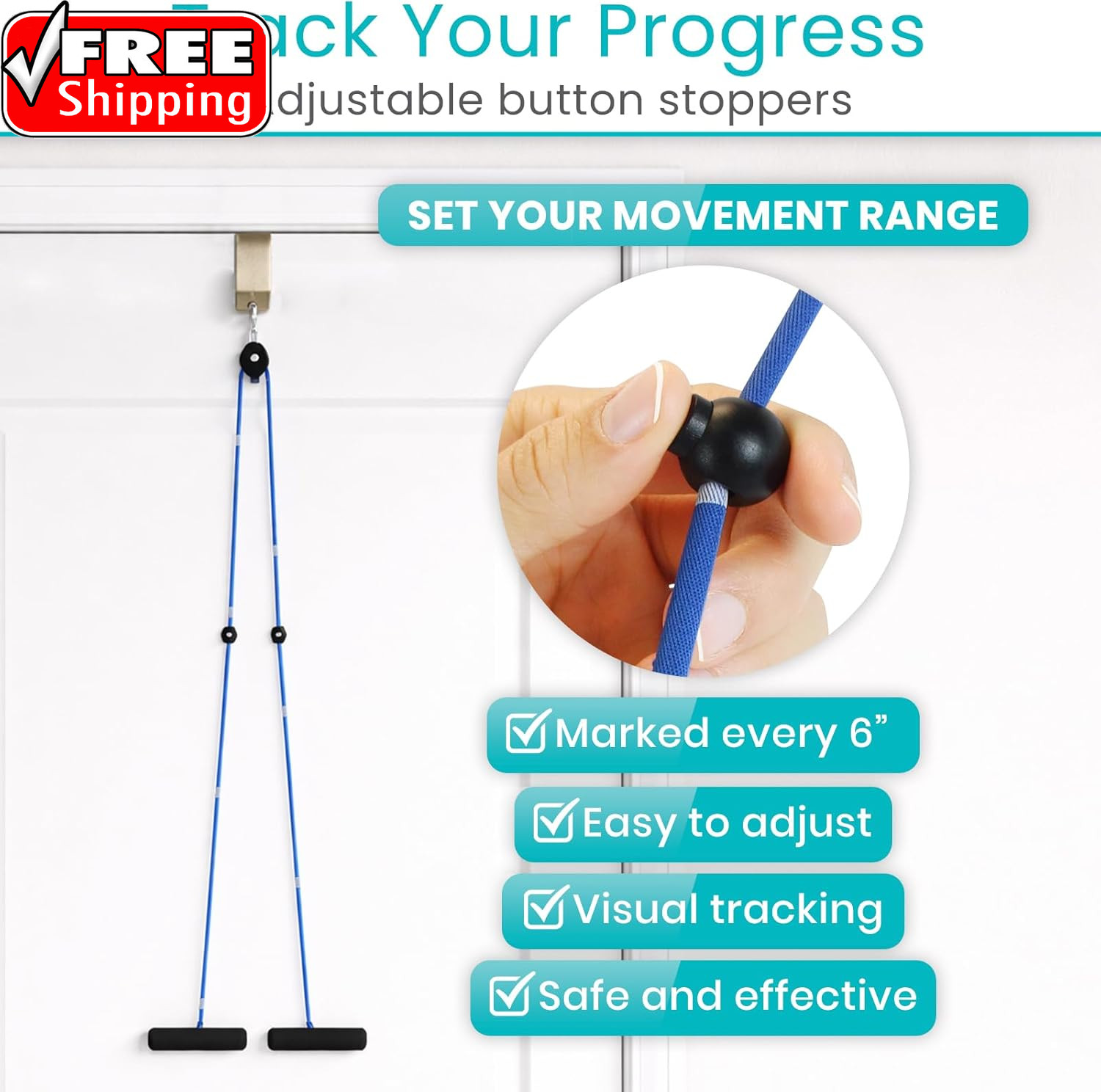 Shoulder Pulley for Physical Therapy – Rotator Cuff Pain Pulley System | over Do