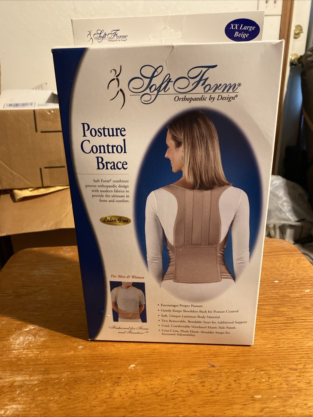 FLA Orthopedics Posture Control Brace Soft Form – Size XXL Beige