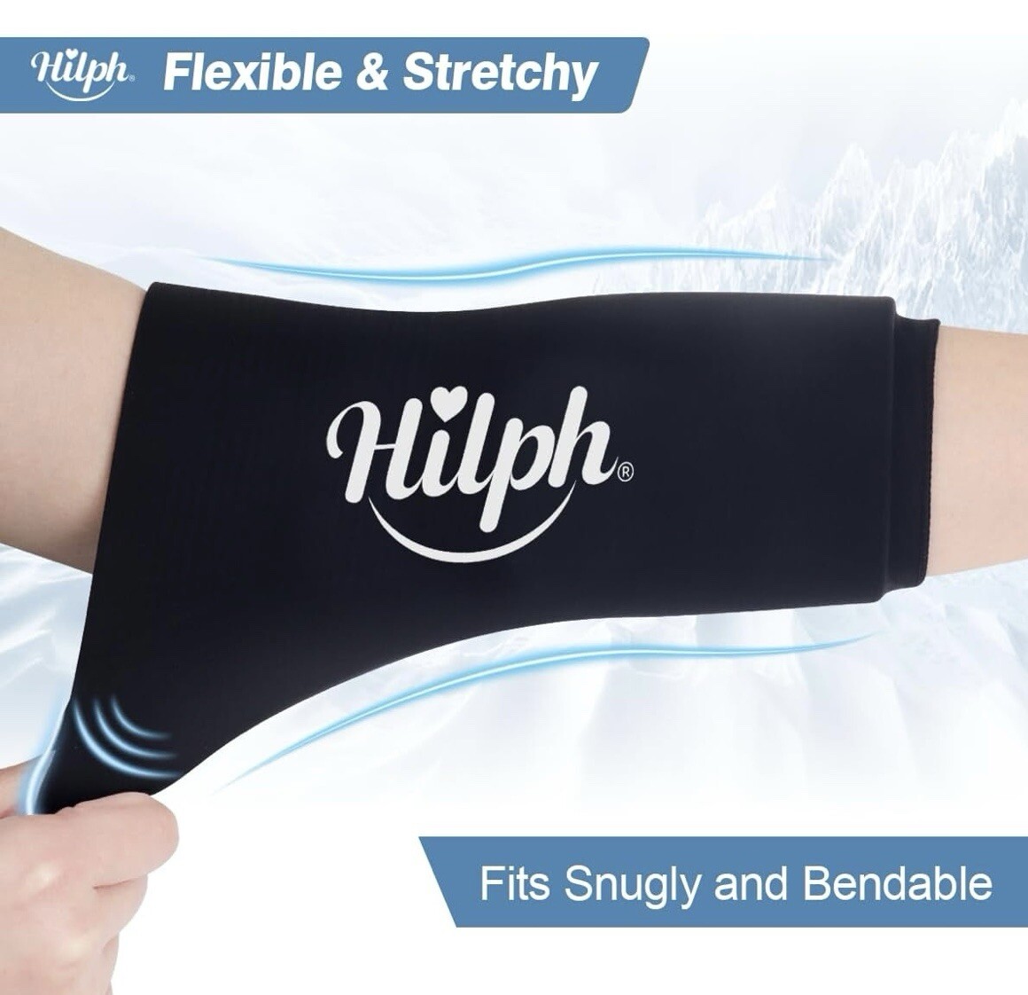 Hilph Elbow Ice Sleeve/Hot Reusable Can Be Used Knee, Calf And Other Parts