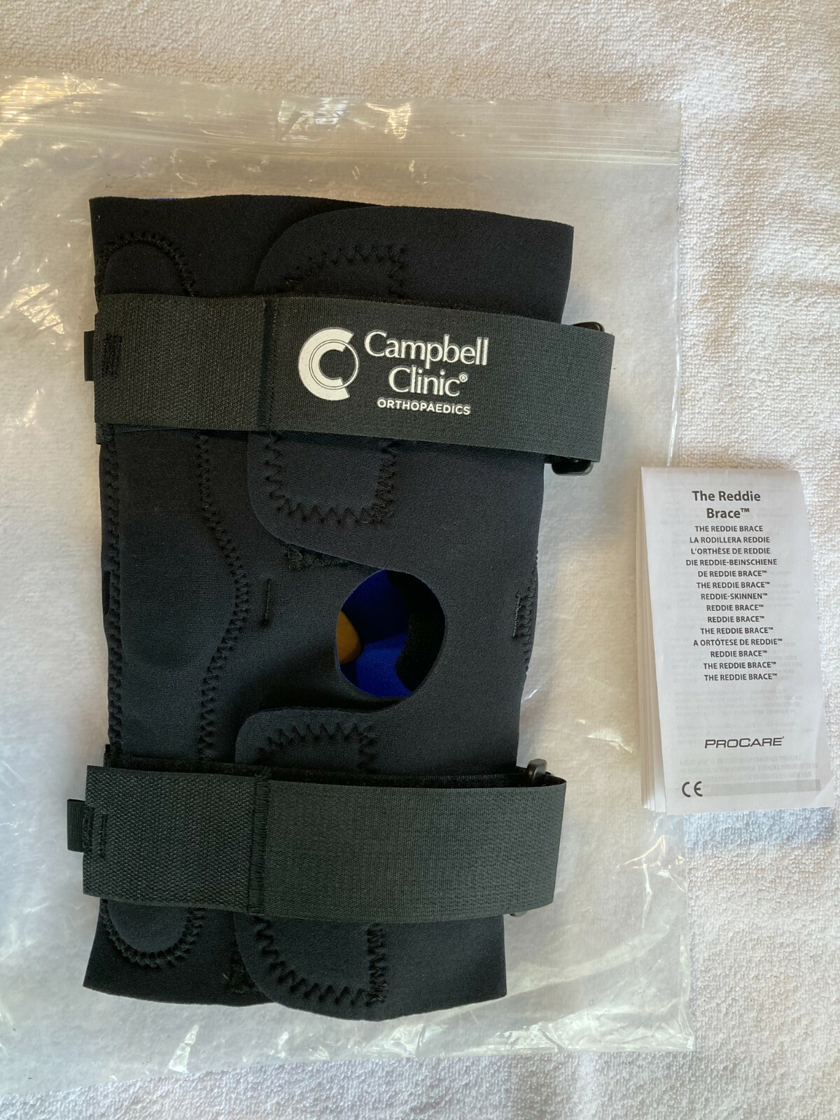 Reddie Brace Knee Wraparound, Medium 18” to 20-1/2” Left or Right MCL ACL Sprain