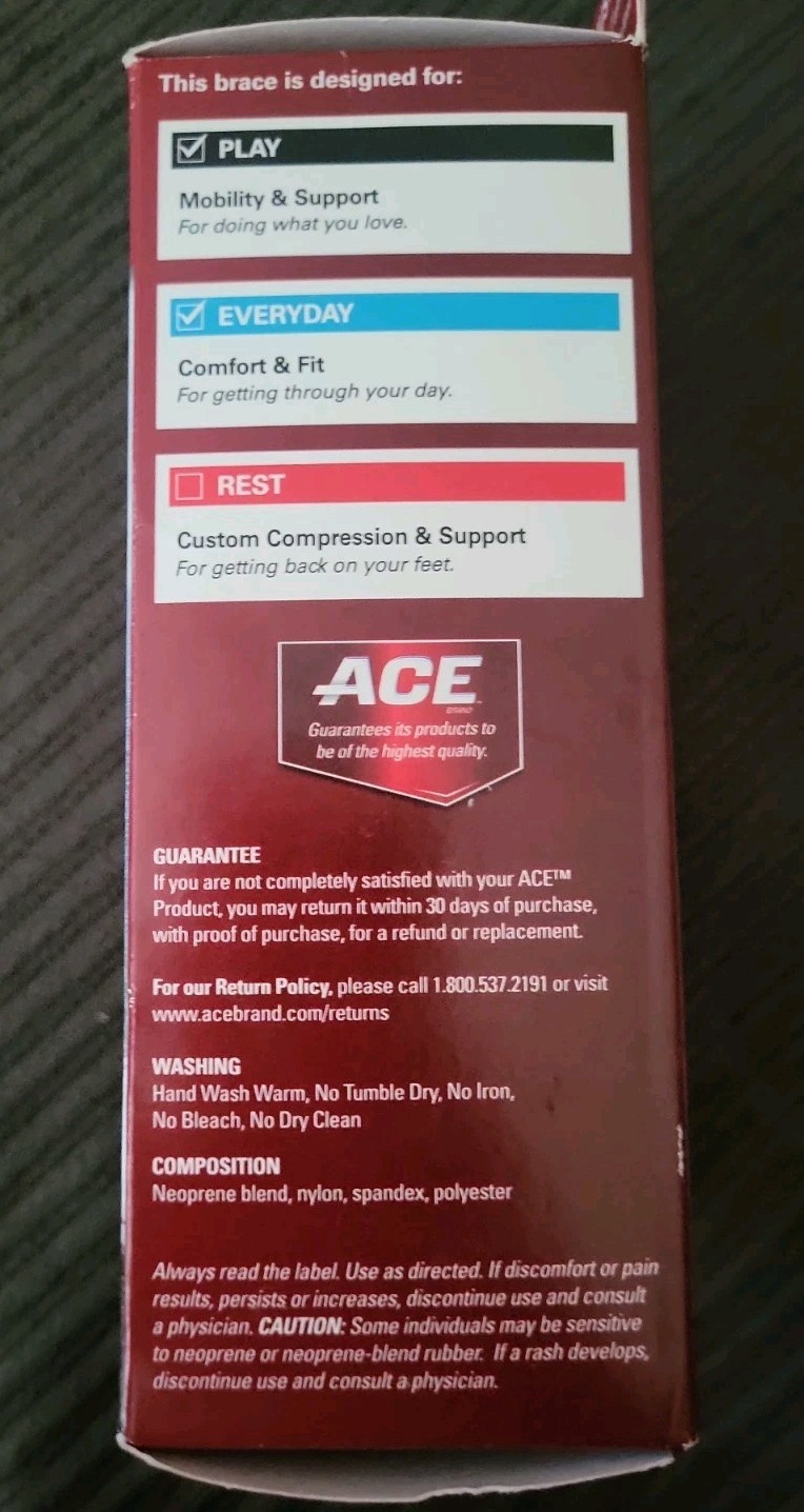 Ace Knee Adjustable Compression Support