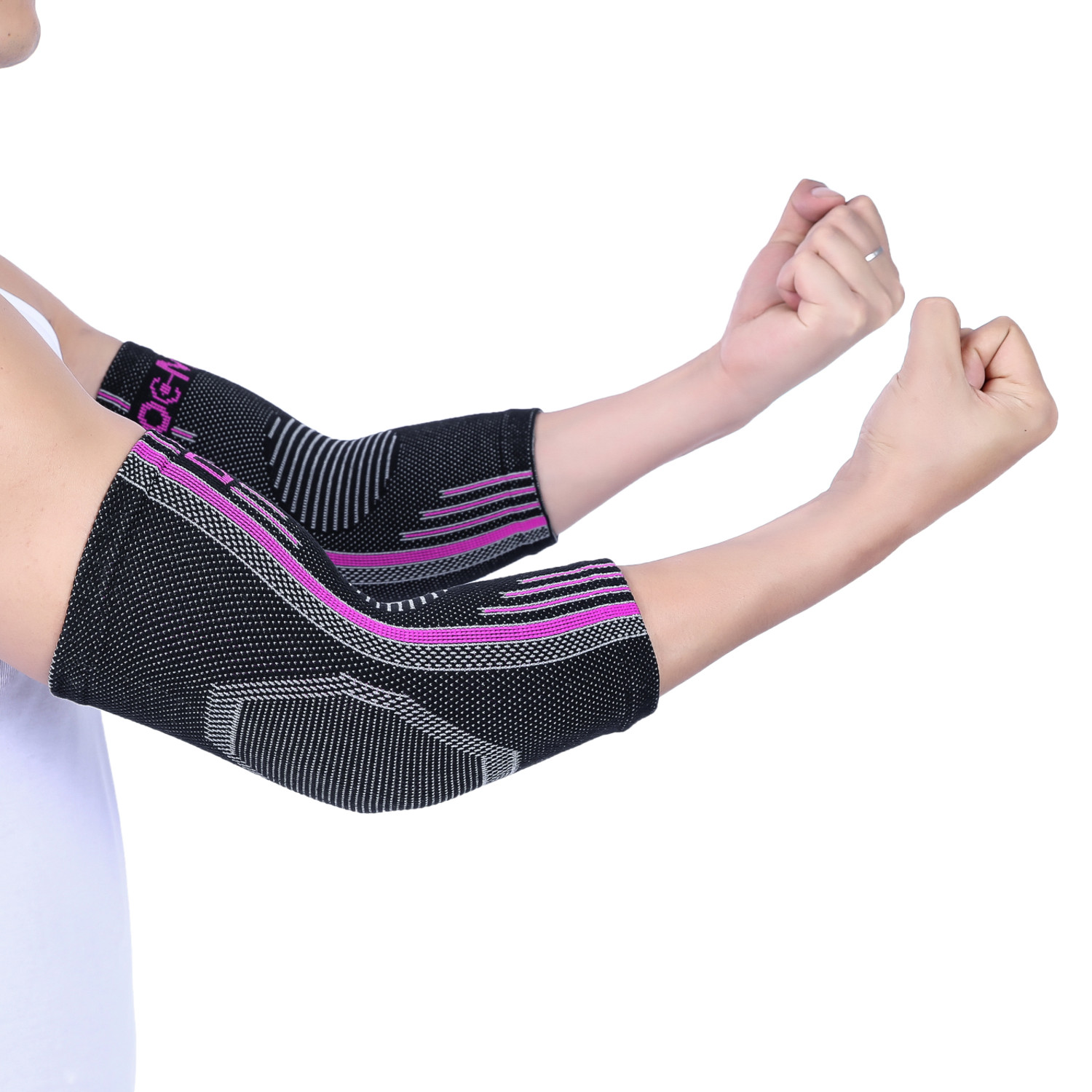 Doc Miller Unisex Elbow Compression Brace Sleeve Arm & Elbow Support Pain Relief