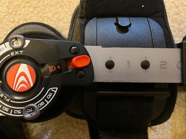 Breg T-Scope Premier Post Op Knee Brace – Black (08814)