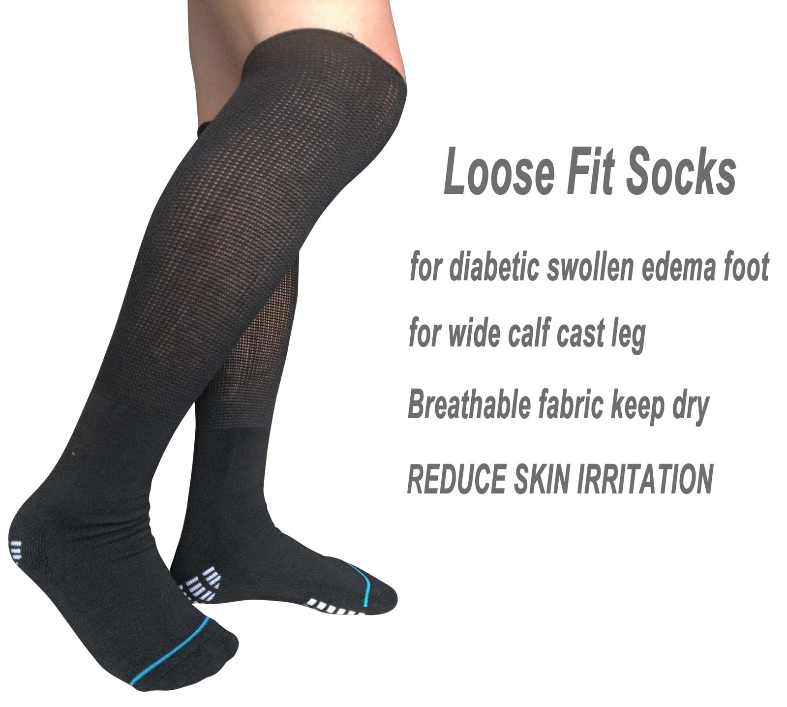 LORVVDE 2 Pairs Replacement Sock Liner for Orthopedic Cast Walking boot Air C…