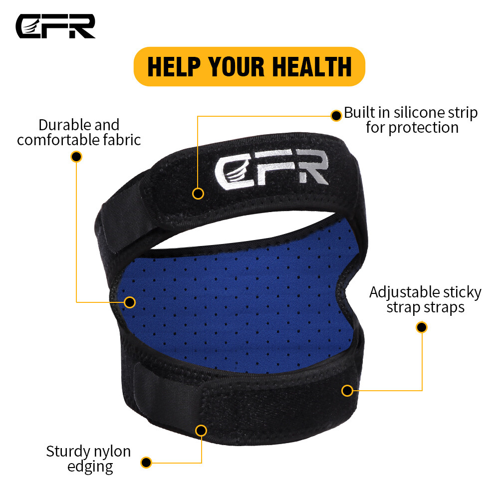 Knee Support Double Strap Pain Relief Stabilizer Patella Tendon Arthritis Brace