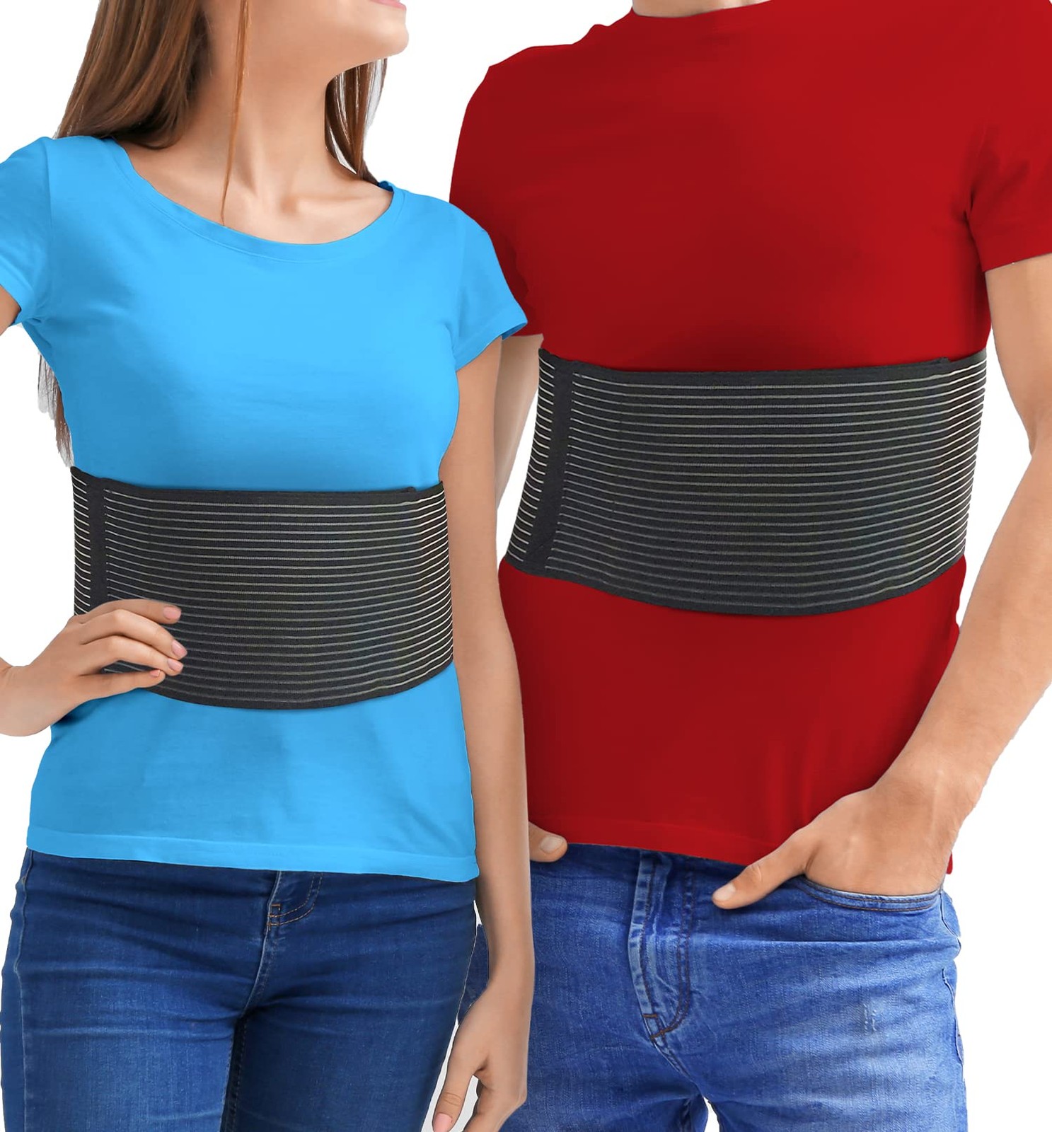 Rib Brace Chest Binder | Rib Belt to Reduce Rib Cage Pain | Chest Compression…