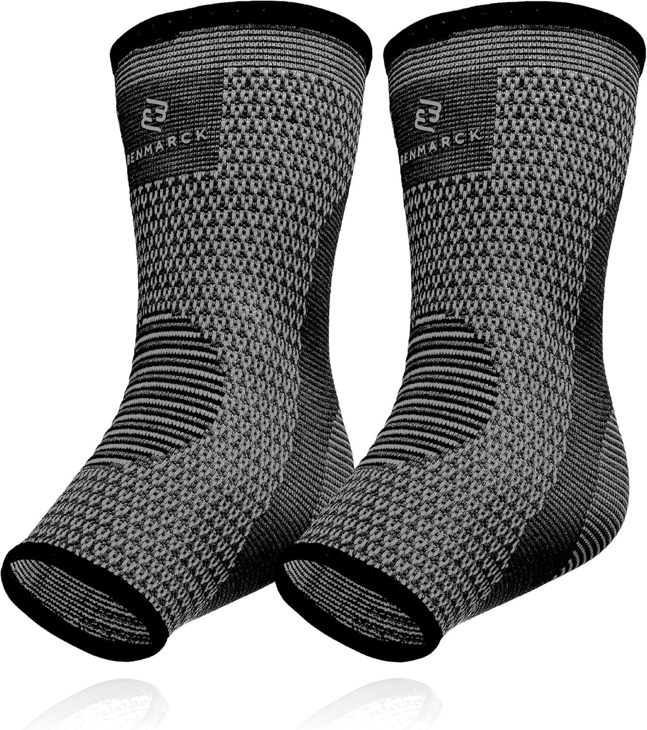 Benmarck Achilles Tendon Support Brace, Plantar Fasciitis Sock, Ankle Compressio