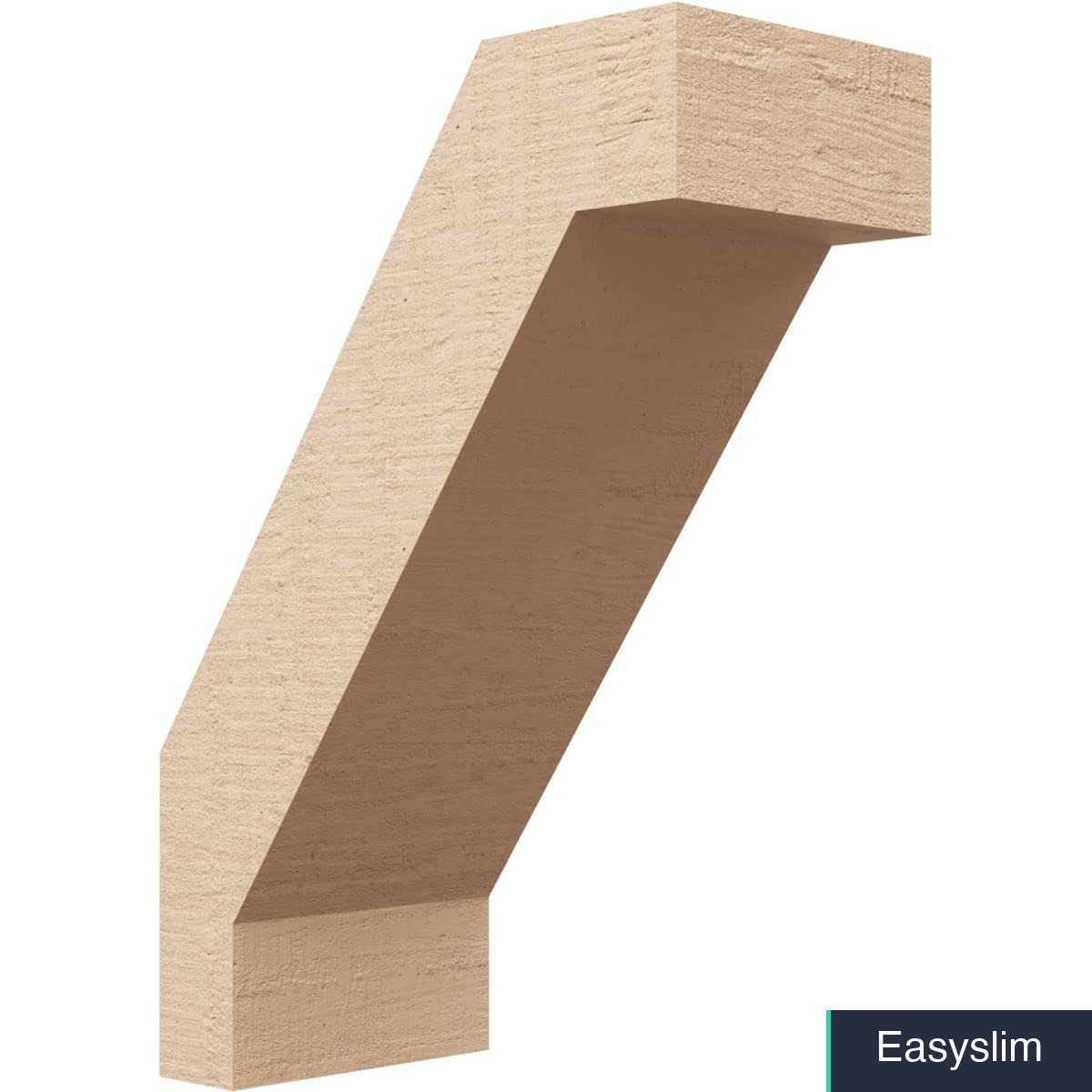 Faux Wood Knee Brace Bracket Burlington Timberthane Rough Cedar 5x10x14