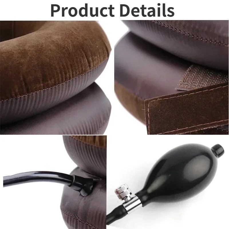 Cervical Neck Traction Device Inflatable Neck Stretcher