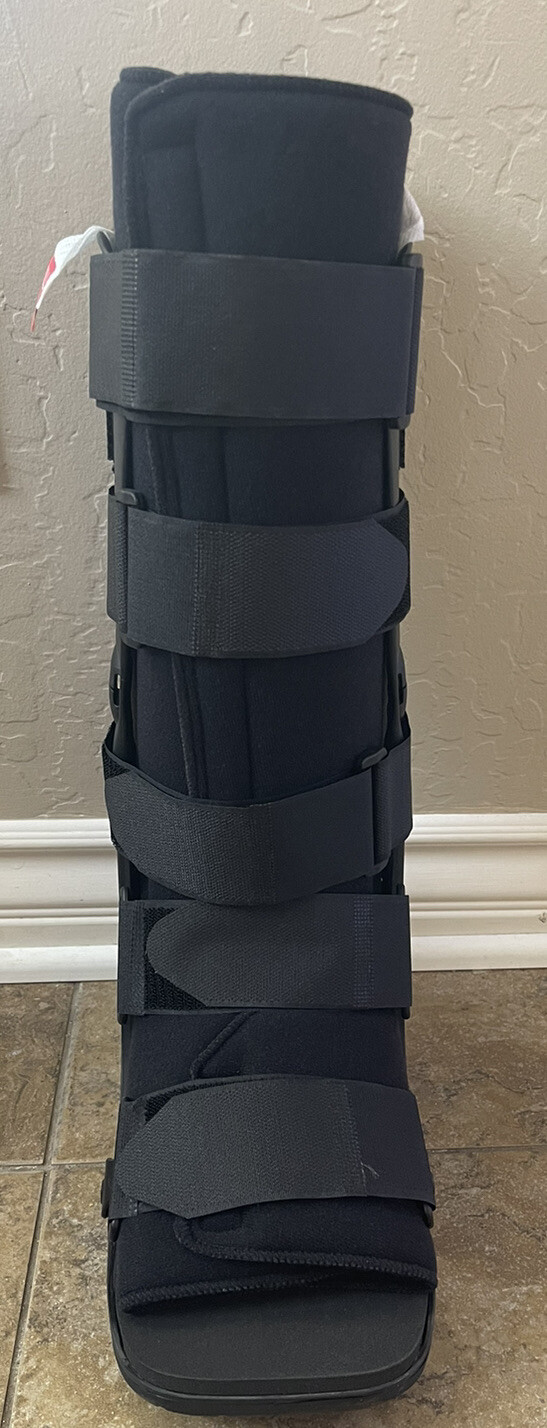 Ossur Equalizer Walker High Top Walking Boot Black Size Large, W0800BLKC