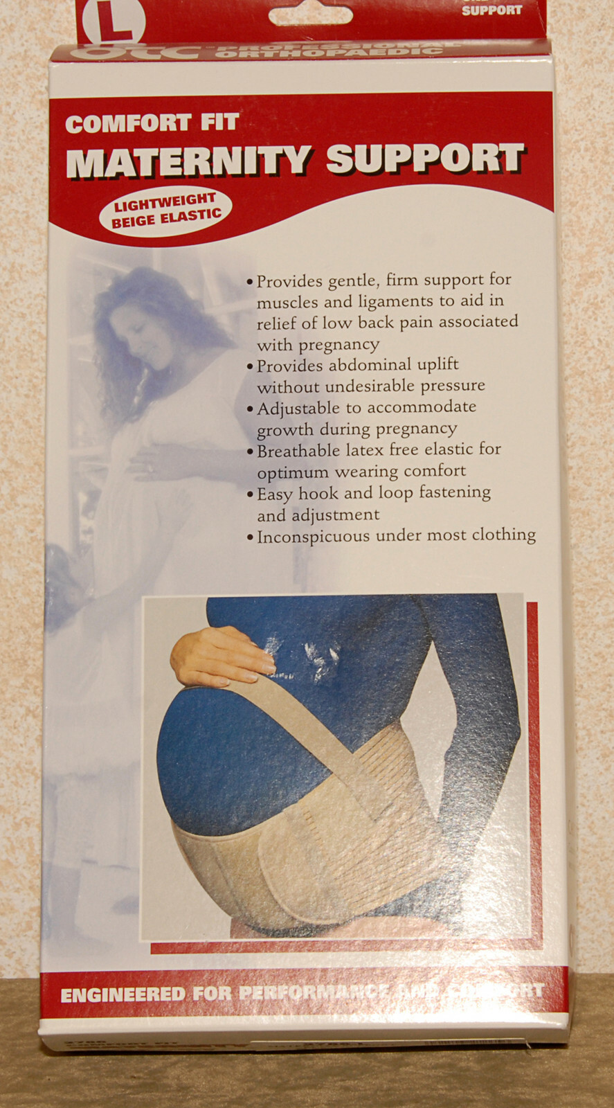 OTC – Comfort Fit – Elastic MATERNITY Support – Model 2786 – sz S *BRAND NEW