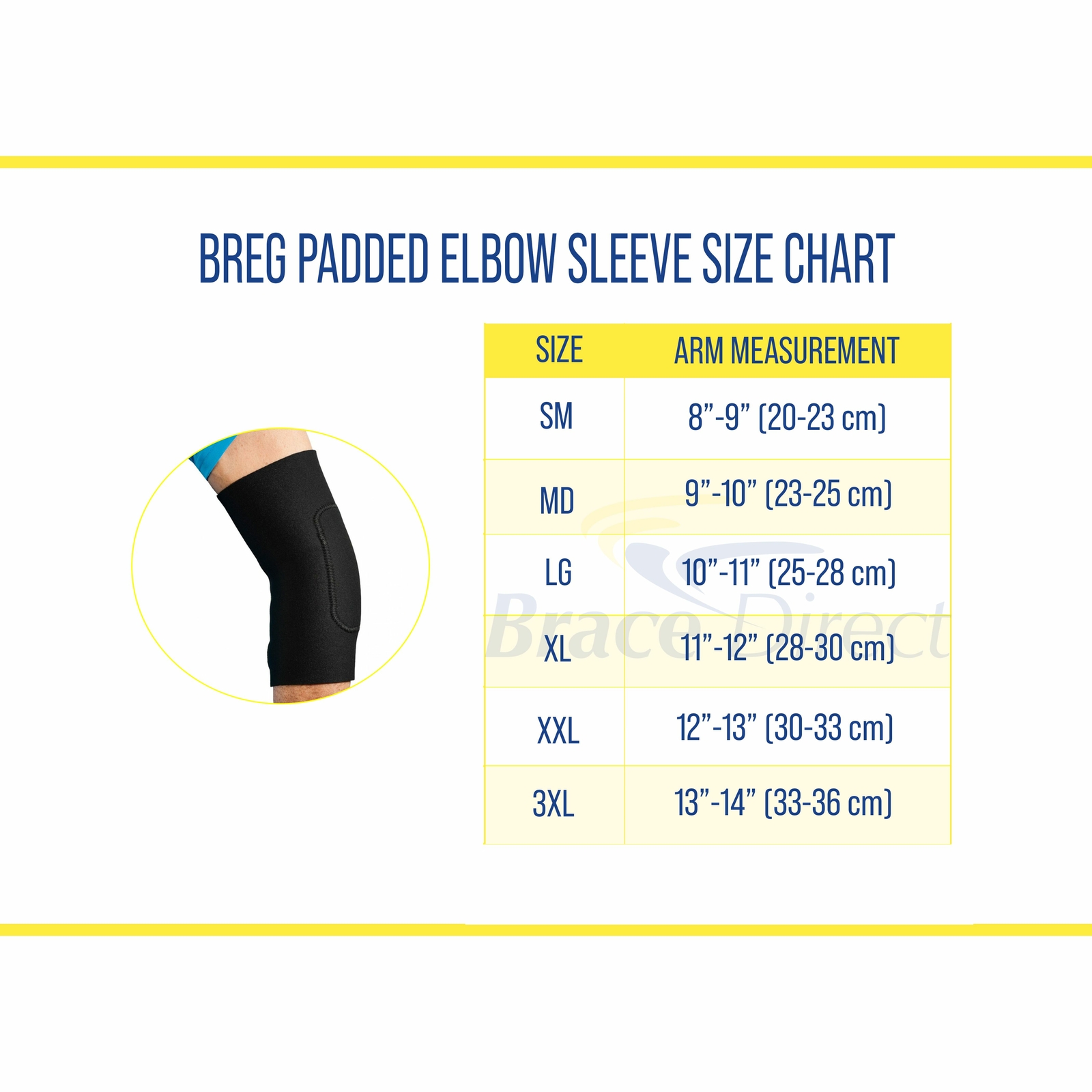 Breg Padded Elbow Sleeve