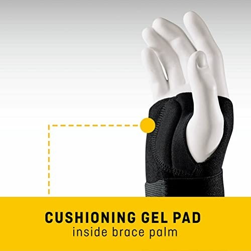 Wrist Brace Compression Stabilizing Left Hand Large XL Strap Support Carpal