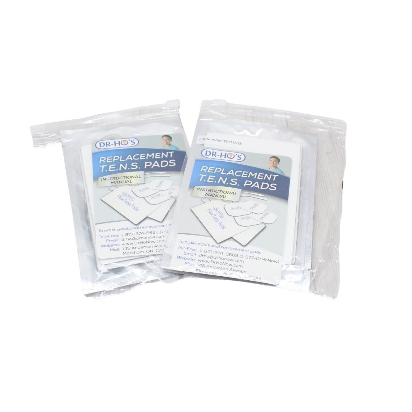 Dr. Ho’s T.E.N.S Pad Set Replacement for Electrode Machine 2 in 1 Size B