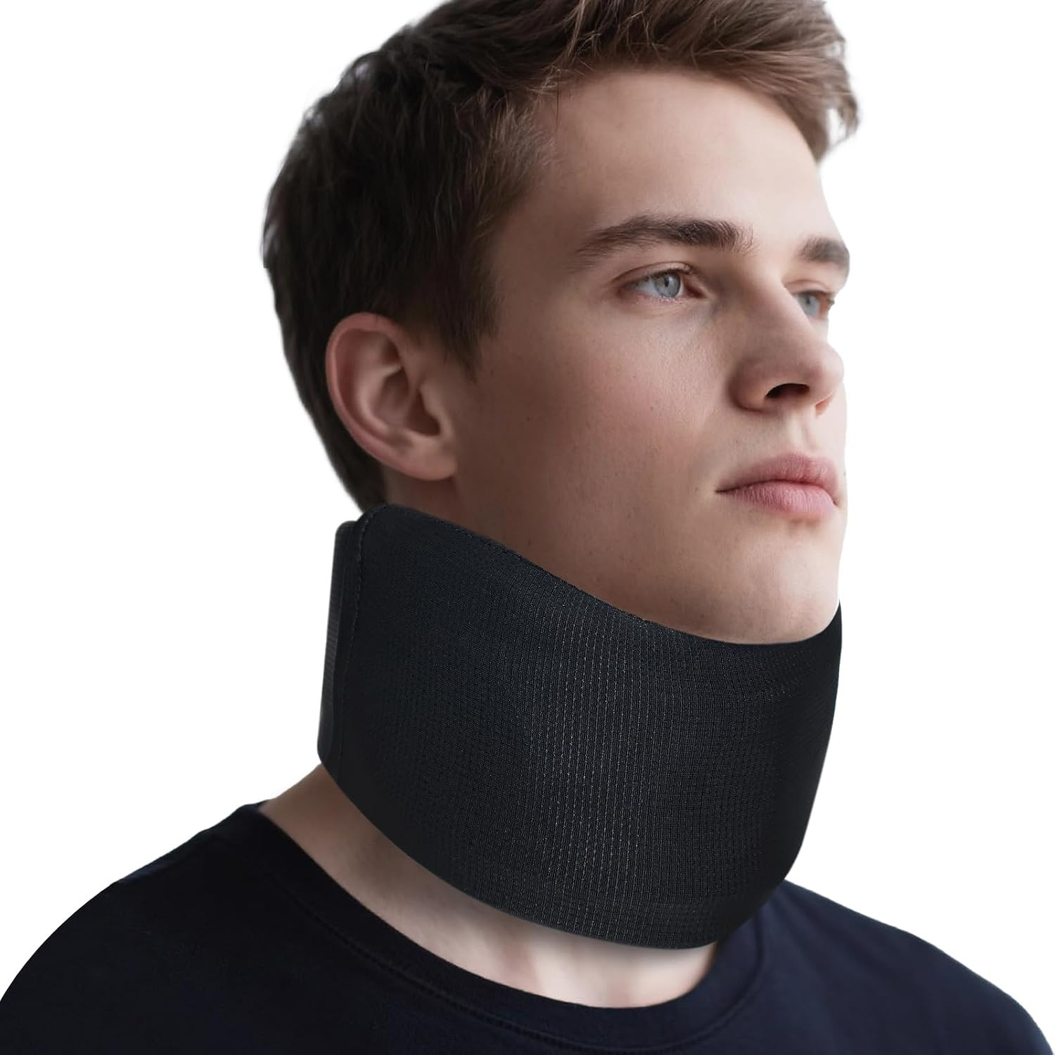 Cervical Neck Brace for Neck Pain, Ice Silk Lightweight Neck Pillow for Office &
