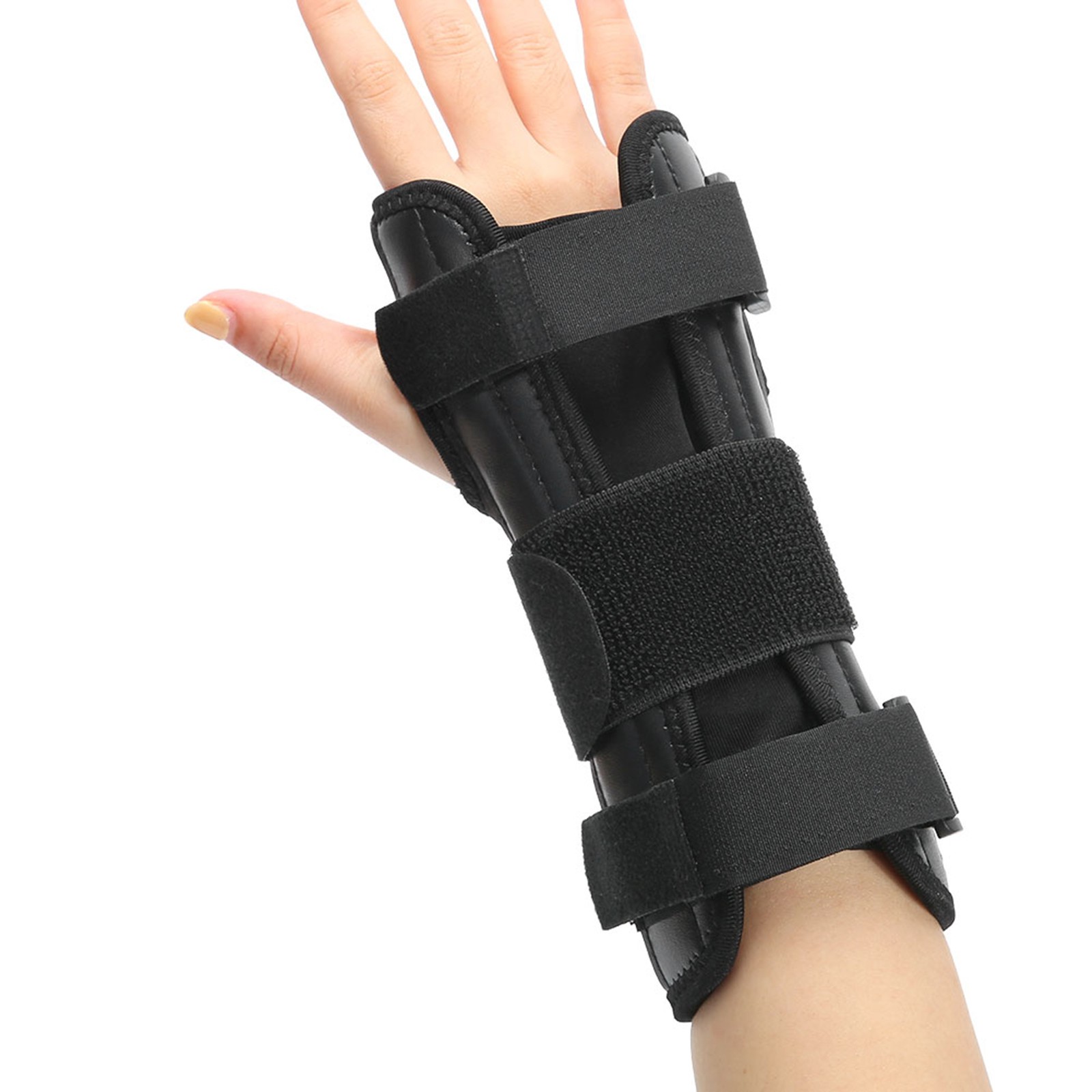 1pc Breathable Wrist Protector Pain Relief Guard For Men Black