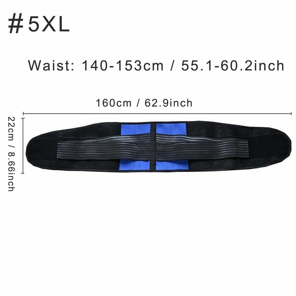 Waist Pain Relief Belt Neoprene Lumbar Spine Support Bone Care Trimmer Unisex