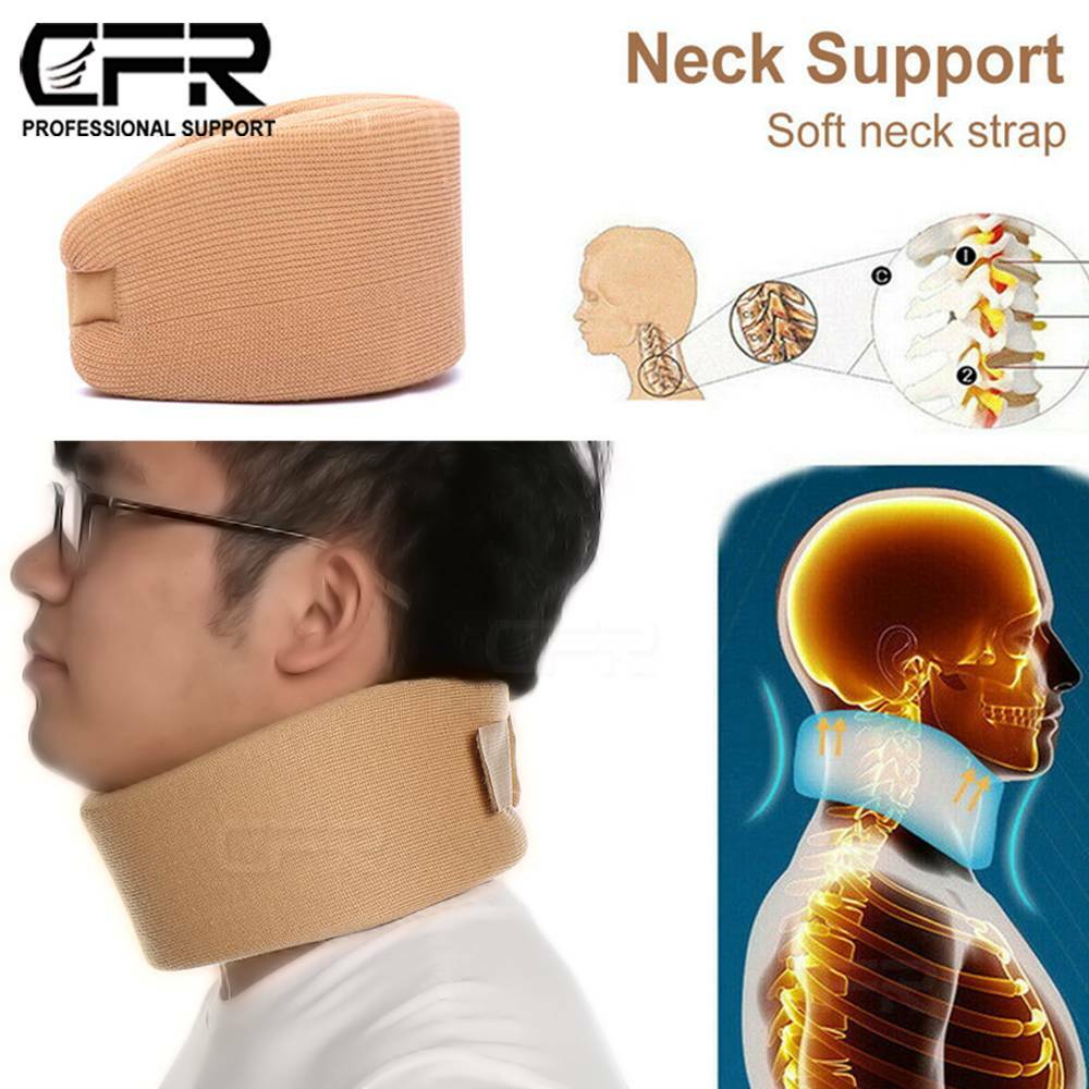 Adjustable Neck Brace Support Soft Foam Cervical Collar Neck Pain Relief Unisex