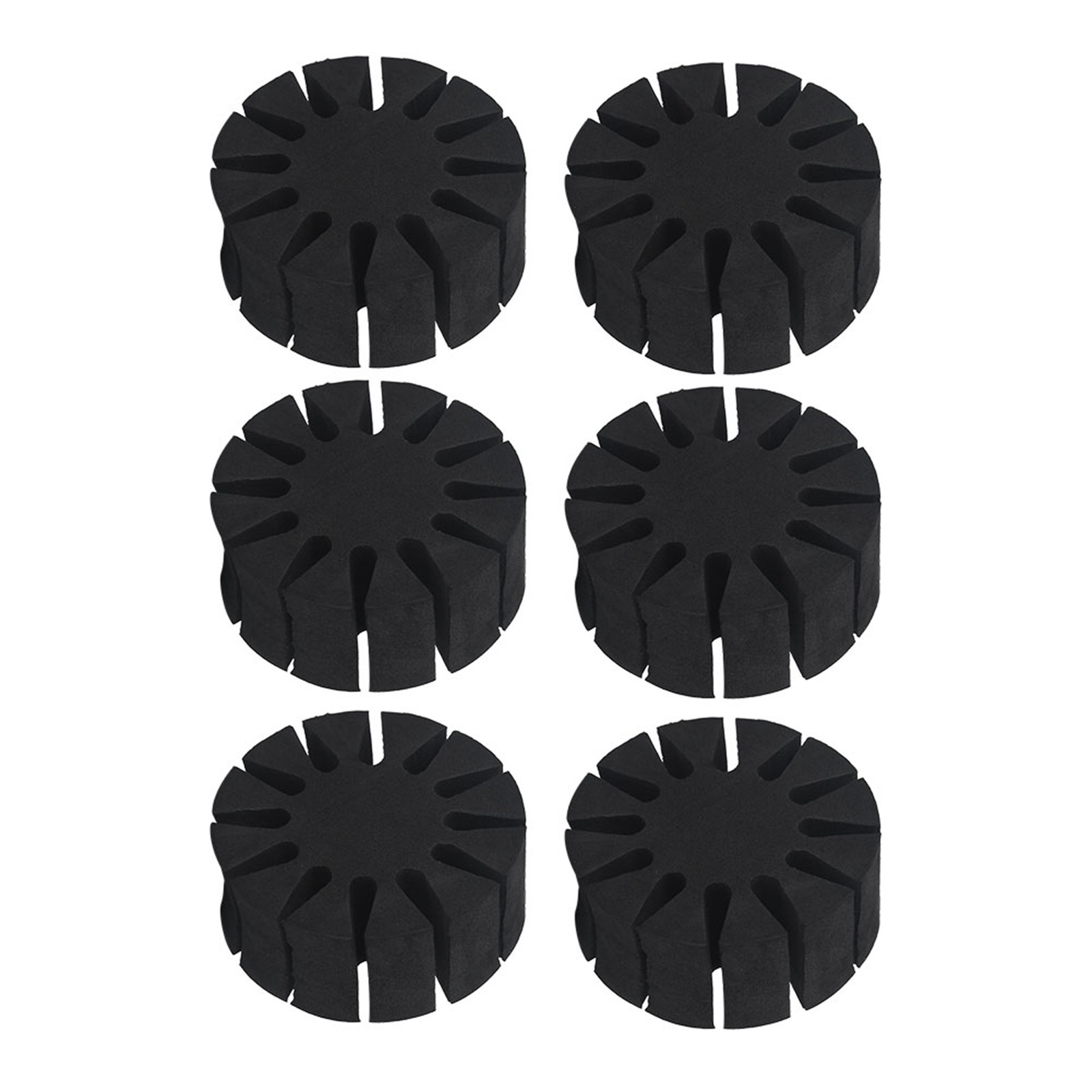 6 Pcs Durable EVA Foam Round Rack Separator Holder Outdoor Hunting Arc CX4