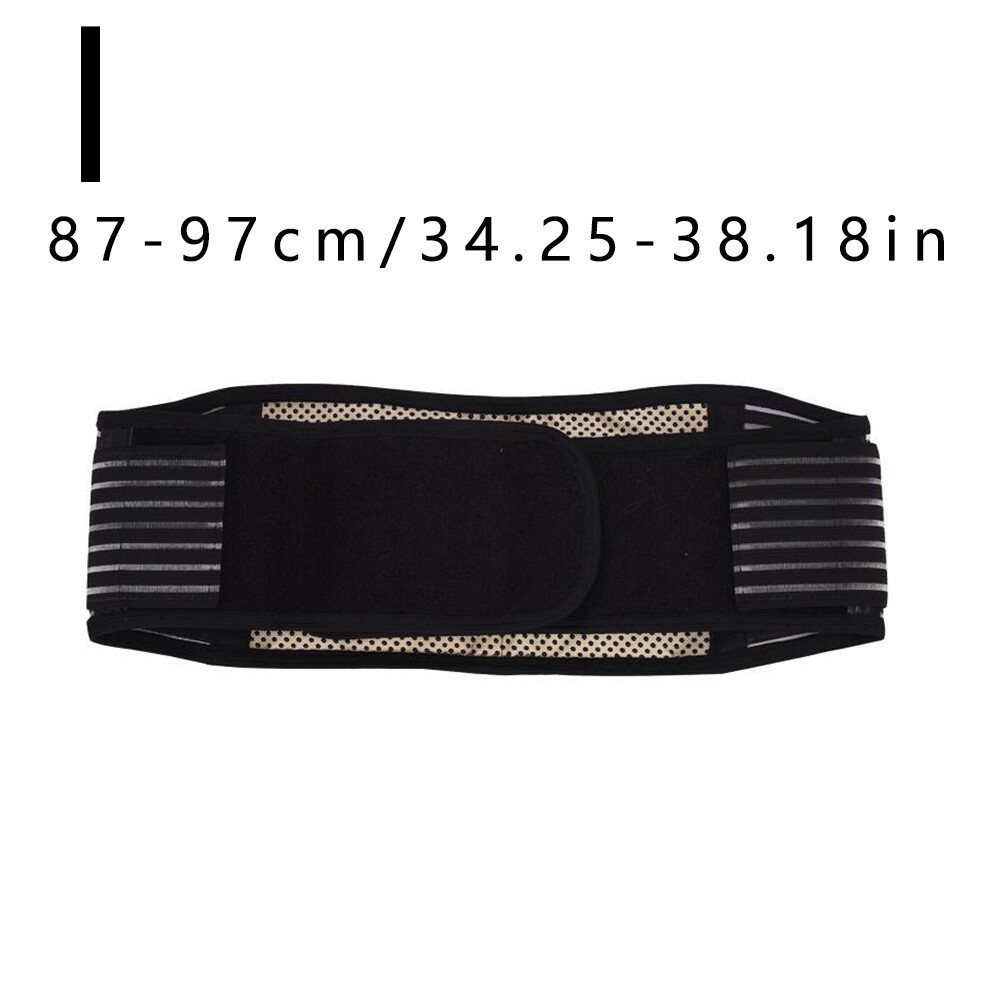 US 1 Pack Back Brace Support Tourmaline Self-Heating Lumbar Therapy Waist Belt