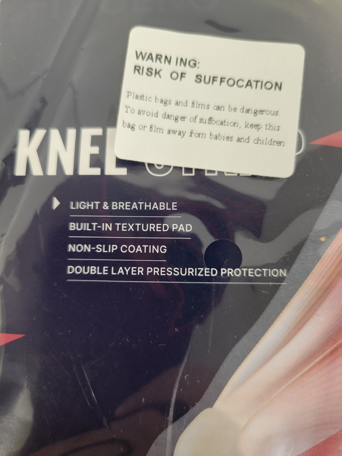 Fit Geno Knee Strap 2 Pack Light & Breathable Non-Slip Coating
