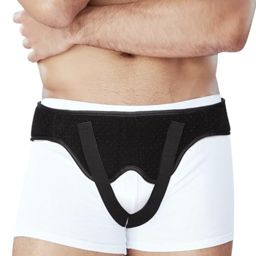 Laway Hernia Belt for Men & Women – 2 Removable Compression Pads for Large