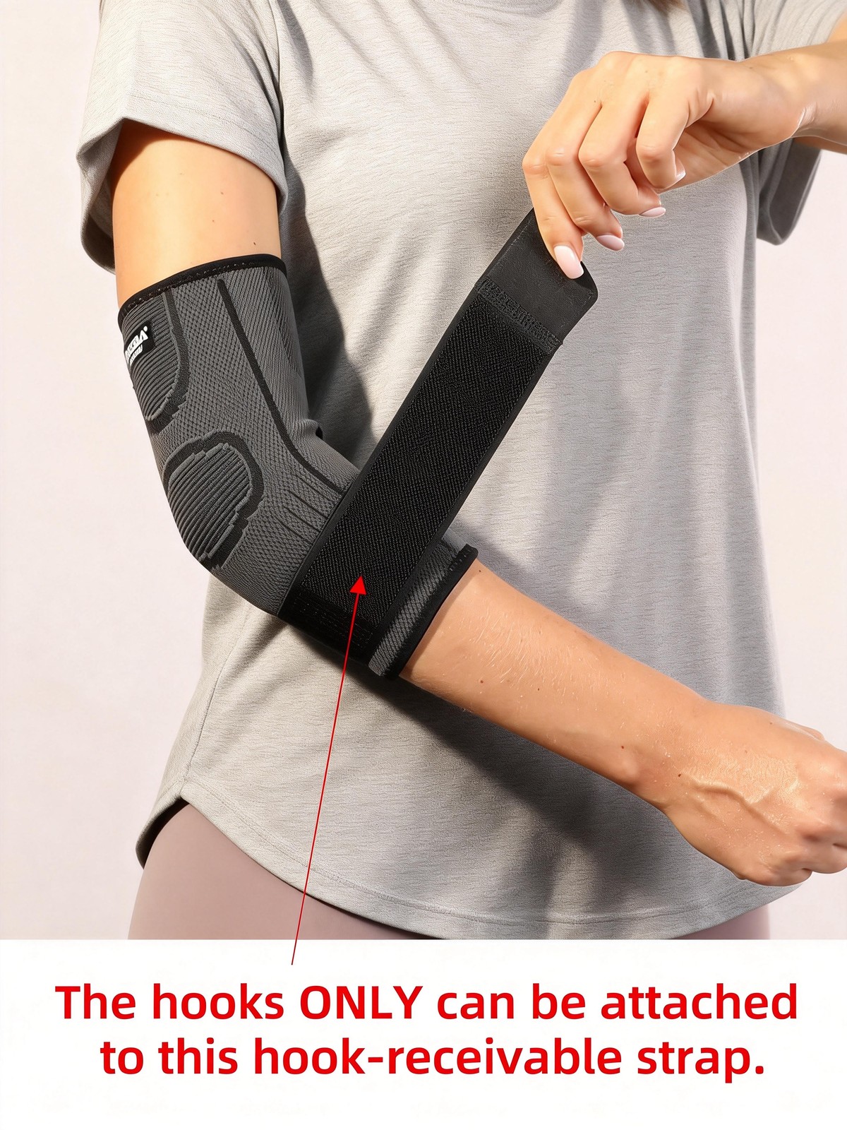 1 Piece Breathable Elastic Elbow Support Arm Sleeve for Basketball Badminton
