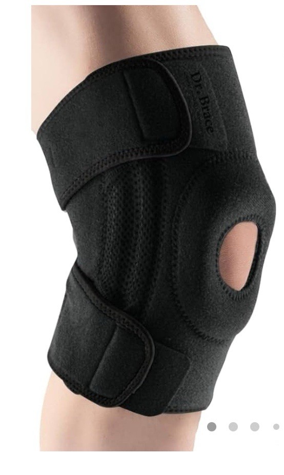 DR. BRACE ELITE Knee Brace with Side Stabilizers & Patella Pads Size XL