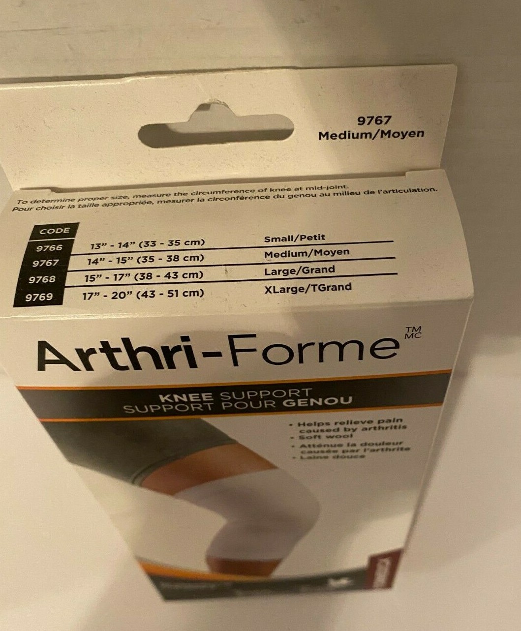 Arthri-Forme Knee Support 1 Unit, Medium 9767 (B6 )