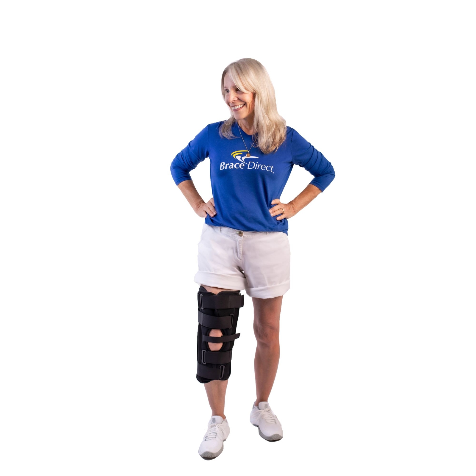 Tri Panel Knee Immobilizer for ACL, PCL, MCL, LCC Injury & Post Op Knee