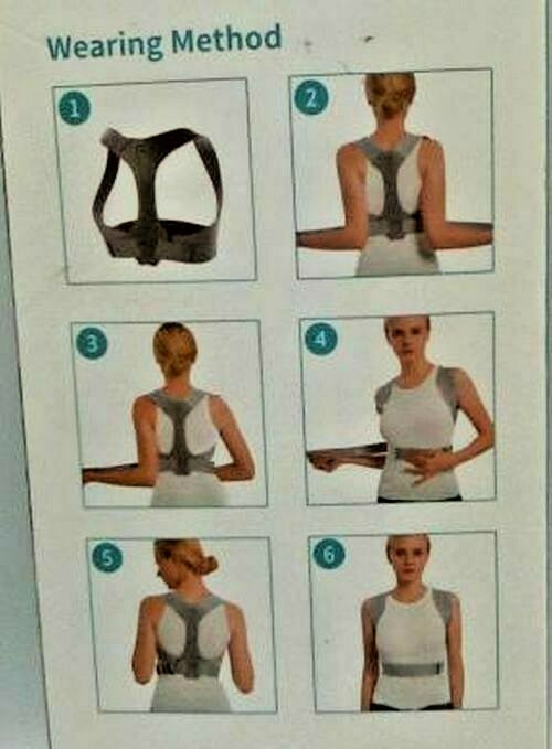 Anoopsyche Posture Corrector size Large Gray