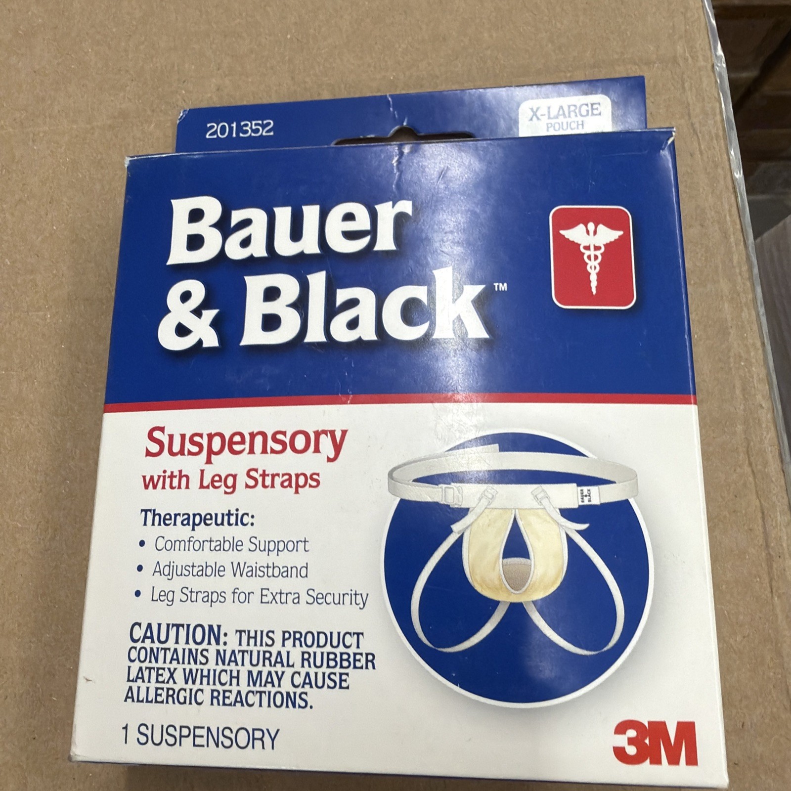 3M – Bauer & Black – Athletic Suspensory – X-LARGE 201352 – New