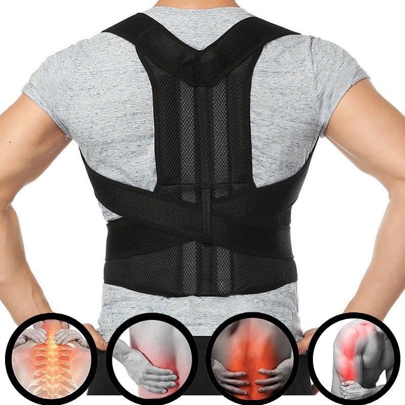 Back&Lumbar Support Brace-Improve Posture & Relieve Lower Thoracic, Spine Pain